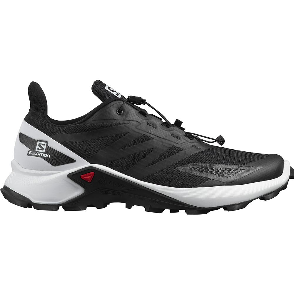 Salomon Singapore Mens Trail Running Shoes - SUPERCROSS BLAST Black | 15032-AYUR